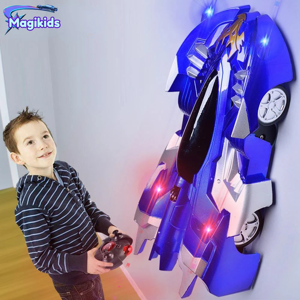 New RC Car Wall Racing Car Toys Climb Ceiling Climb Across The Wall Remote Control Anti Gravity Toy Car Model Gift For Kids