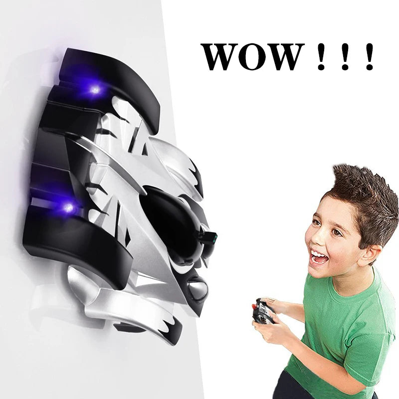 New RC Car Wall Racing Car Toys Climb Ceiling Climb Across The Wall Remote Control Anti Gravity Toy Car Model Gift For Kids